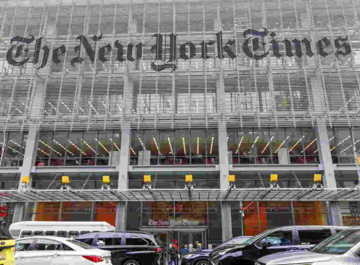 La sede del New York Times