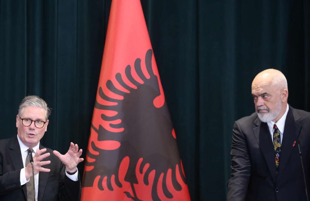 Starmer e Rama