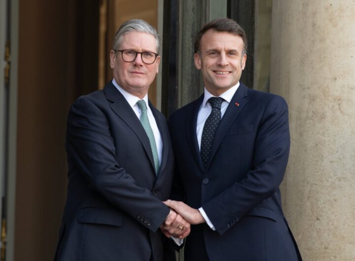 Macron e Starmer