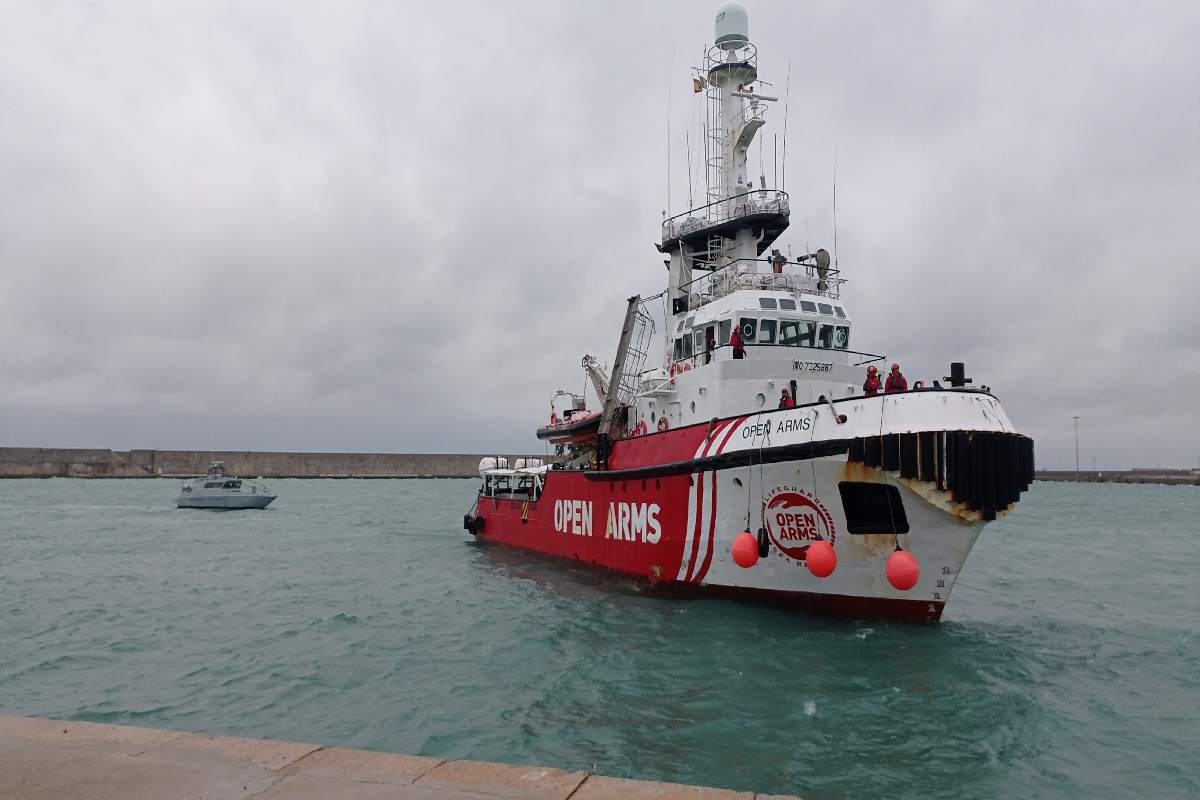 La nave Open Arms