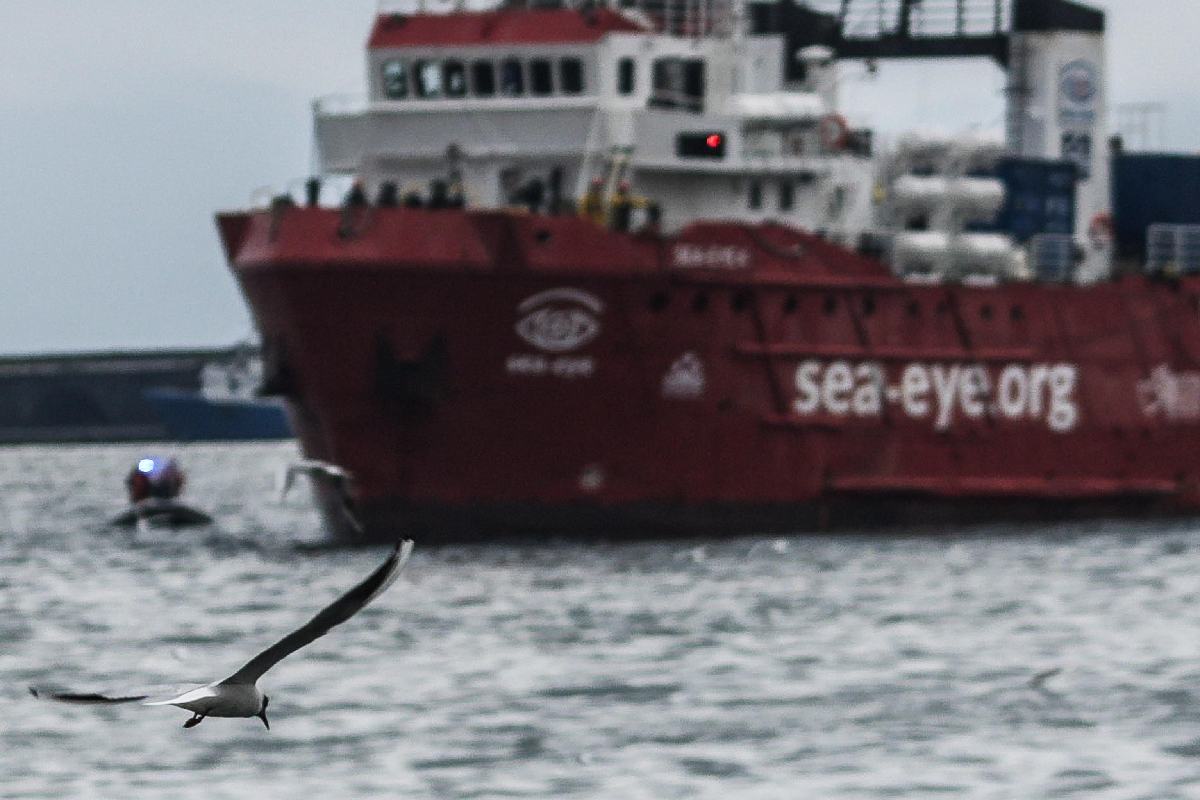 Imbarcazione legata alla Ong Sea-Eye